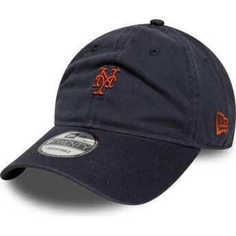 Petten gebogen marineblauw verstelbaar 9TWENTY Mini van New York Mets MLB van New Era