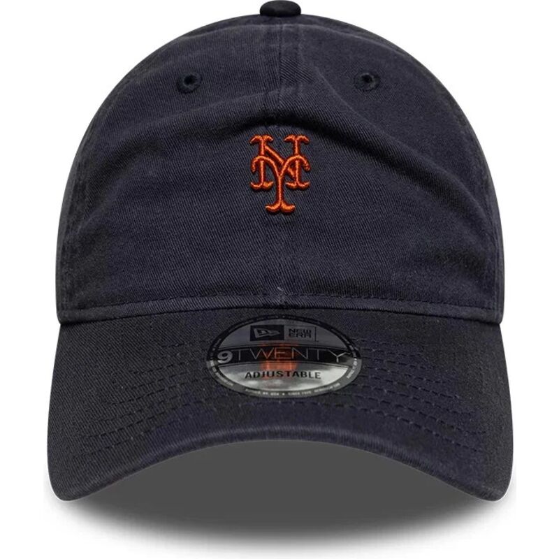 petten-gebogen-marineblauw-verstelbaar-9twenty-mini-van-new-york-mets-mlb-van-new-era