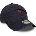 petten-gebogen-marineblauw-verstelbaar-9twenty-mini-van-new-york-mets-mlb-van-new-era