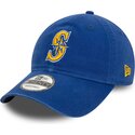 petten-gebogen-blauw-verstelbaar-9twenty-core-classic-van-seattle-mariners-mlb-van-new-era