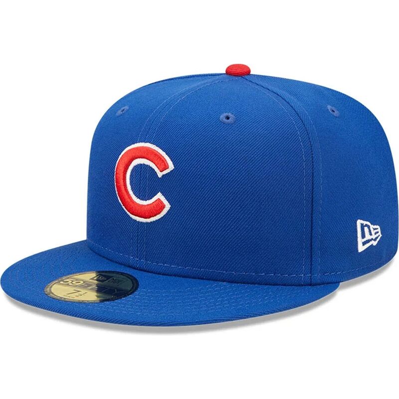 petten-plat-blauw-fitted-59fifty-ac-perf-van-chicago-cubs-mlb-van-new-era