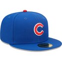 petten-plat-blauw-fitted-59fifty-ac-perf-van-chicago-cubs-mlb-van-new-era