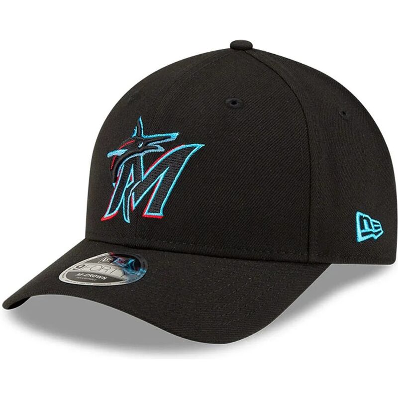 petten-gebogen-zwart-snapback-9forty-m-crown-player-replica-van-miami-marlins-mlb-van-new-era petten-gebogen-zwart-snapback-9forty-m-crown-player-replica-van-miami-marlins-mlb-van-new-era