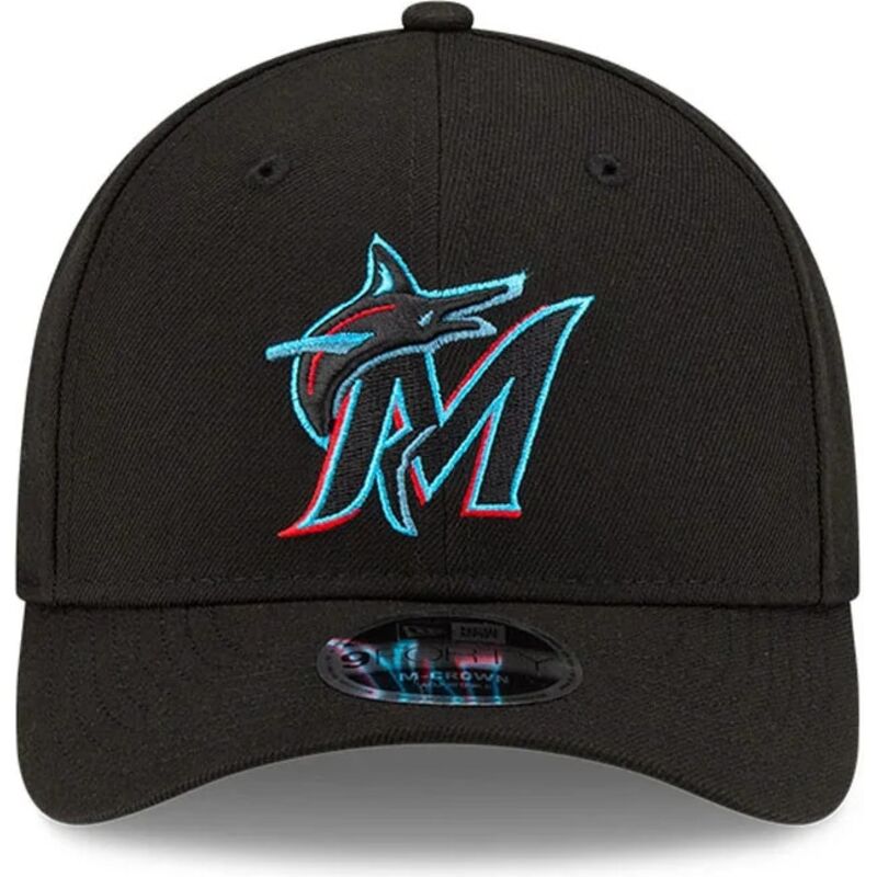 petten-gebogen-zwart-snapback-9forty-m-crown-player-replica-van-miami-marlins-mlb-van-new-era petten-gebogen-zwart-snapback-9forty-m-crown-player-replica-van-miami-marlins-mlb-van-new-era