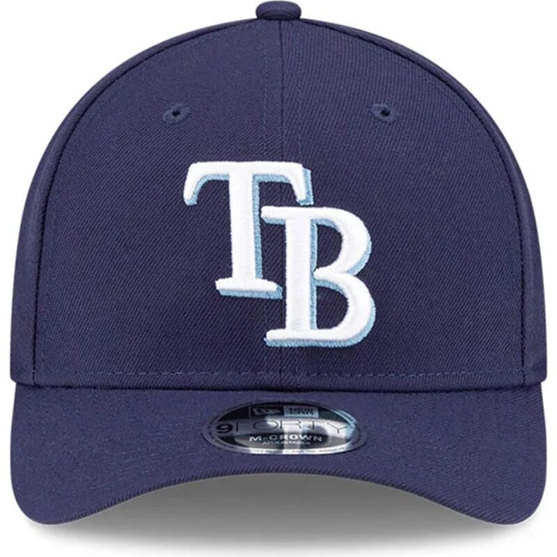 petten-gebogen-marineblauw-snapback-9forty-m-crown-player-replica-van-tampa-bay-rays-mlb-van-new-era