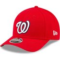 petten-gebogen-rood-snapback-9forty-m-crown-player-replica-van-washington-nationals-mlb-van-new-era