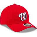 petten-gebogen-rood-snapback-9forty-m-crown-player-replica-van-washington-nationals-mlb-van-new-era
