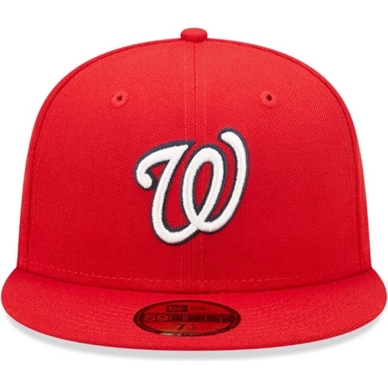 petten-plat-rood-fitted-59fifty-ac-perf-van-washington-nationals-mlb-van-new-era