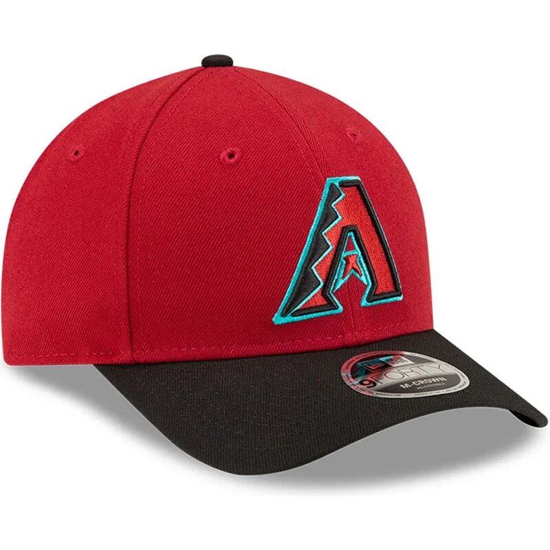 petten-gebogen-rood-snapback-9forty-m-crown-player-replica-van-arizona-diamondbacks-mlb-van-new-era