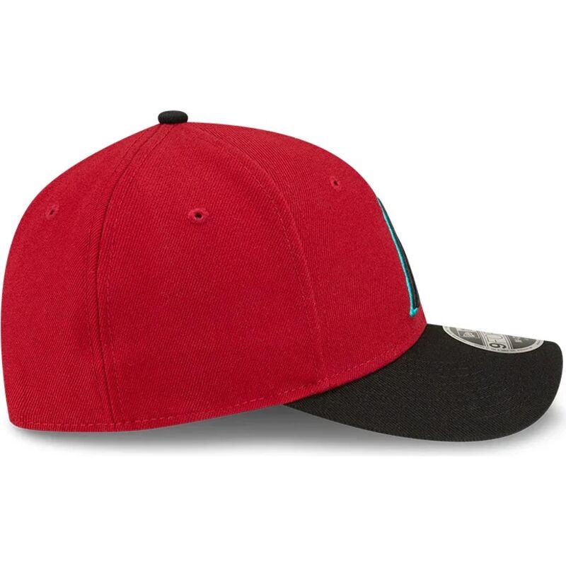 petten-gebogen-rood-snapback-9forty-m-crown-player-replica-van-arizona-diamondbacks-mlb-van-new-era