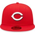 petten-plat-rood-fitted-59fifty-ac-perf-van-cincinnati-reds-mlb-van-new-era