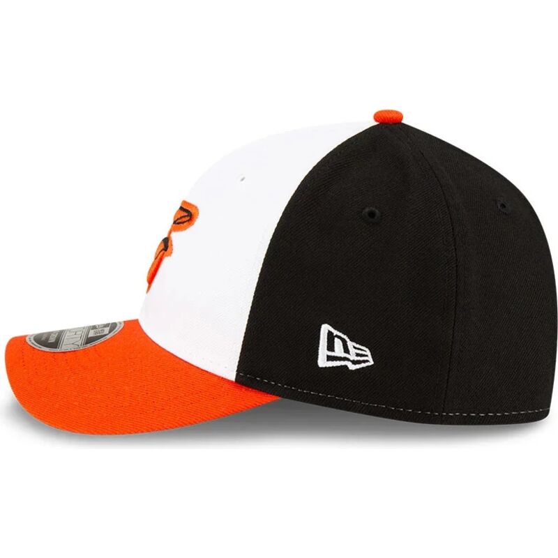 petten-gebogen-oranje-snapback-9forty-m-crown-player-replica-van-baltimore-orioles-mlb-van-new-era