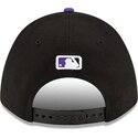 petten-gebogen-zwart-snapback-9forty-m-crown-player-replica-van-colorado-rockies-mlb-van-new-era