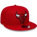 petten-plat-rood-snapback-9fifty-van-chicago-bulls-nba-van-new-era
