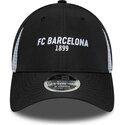 petten-gebogen-zwart-snapback-9forty-m-crown-featherweight-poly-van-fc-barcelona-laliga-van-new-era