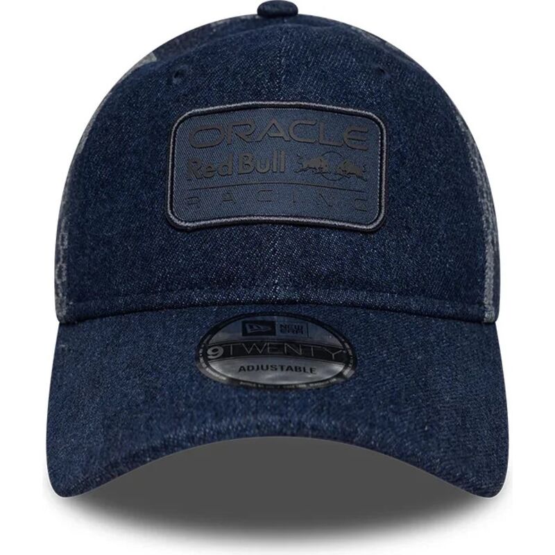 petten-gebogen-marineblauw-verstelbaar-9twenty-patterned-denim-van-red-bull-racing-formula-1-van-new-era