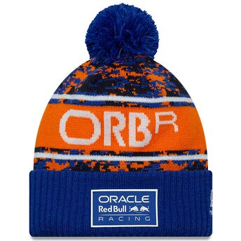 Mutsen pompon blauw Digi Camo van Red Bull Racing Formula 1 van New Era