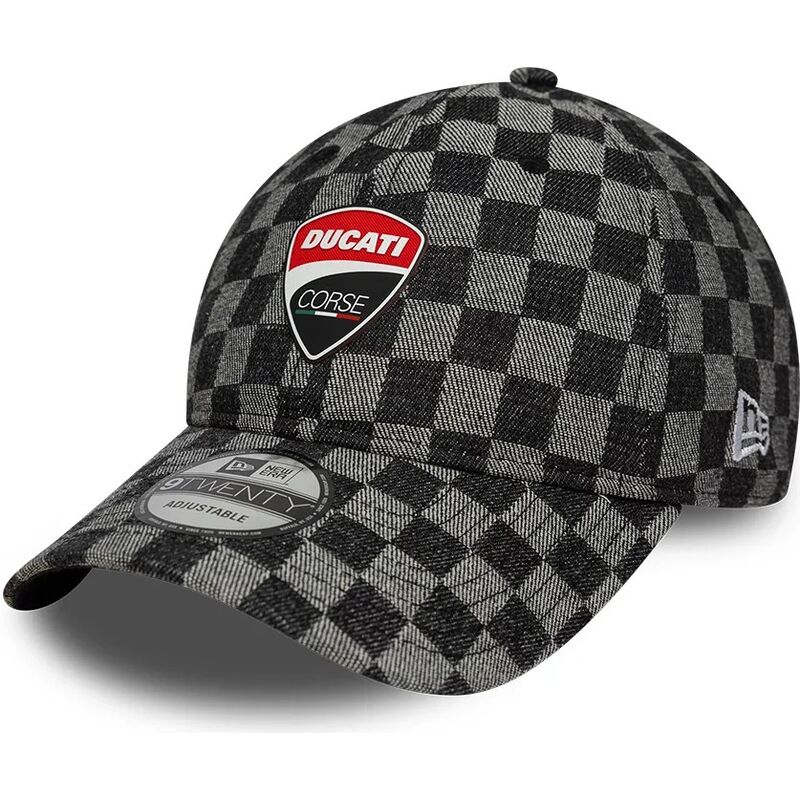 petten-gebogen-zwart-verstelbaar-9twenty-check-van-ducati-motor-motogp-van-new-era