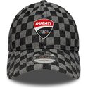 petten-gebogen-zwart-verstelbaar-9twenty-check-van-ducati-motor-motogp-van-new-era