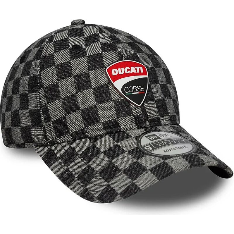 petten-gebogen-zwart-verstelbaar-9twenty-check-van-ducati-motor-motogp-van-new-era