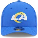 petten-gebogen-blauw-snapback-9forty-m-crown-team-van-los-angeles-rams-nfl-van-new-era