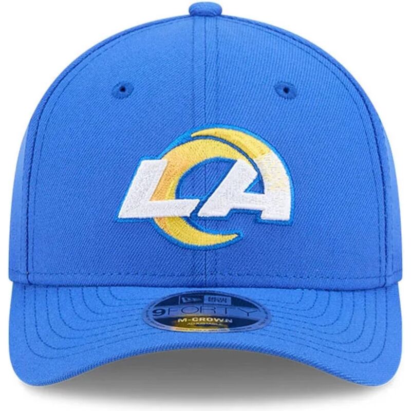 petten-gebogen-blauw-snapback-9forty-m-crown-team-van-los-angeles-rams-nfl-van-new-era