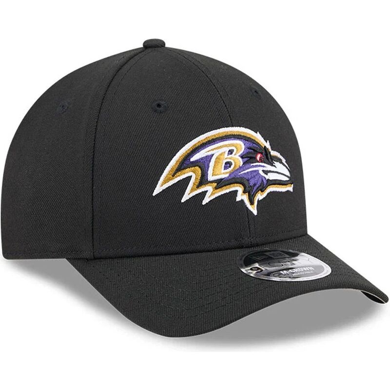 petten-gebogen-zwart-snapback-9forty-m-crown-team-van-baltimore-ravens-nfl-van-new-era