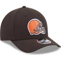 petten-gebogen-bruin-snapback-9forty-m-crown-team-van-cleveland-browns-nfl-van-new-era