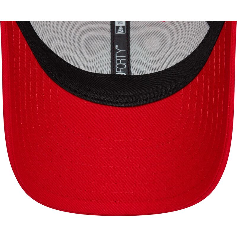 petten-gebogen-rood-verstelbaar-voor-kinderen-9forty-core-van-ac-milan-serie-a-van-new-era