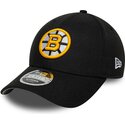 petten-gebogen-zwart-snapback-9forty-m-crown-team-van-boston-bruins-nhl-van-new-era