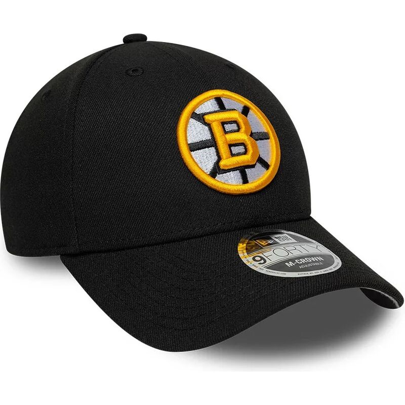 petten-gebogen-zwart-snapback-9forty-m-crown-team-van-boston-bruins-nhl-van-new-era