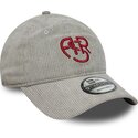 petten-gebogen-grijs-verstelbaar-9twenty-fleck-cord-van-associazione-sportiva-roma-serie-a-van-new-era