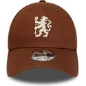 petten-gebogen-bruin-snapback-9forty-team-van-chelsea-football-club-premier-league-van-new-era