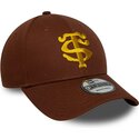 petten-gebogen-bruin-snapback-9forty-seasonal-van-stade-toulousain-top-14-van-new-era