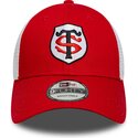 petten-gebogen-rood-verstelbaar-9forty-league-van-stade-toulousain-top-14-van-new-era