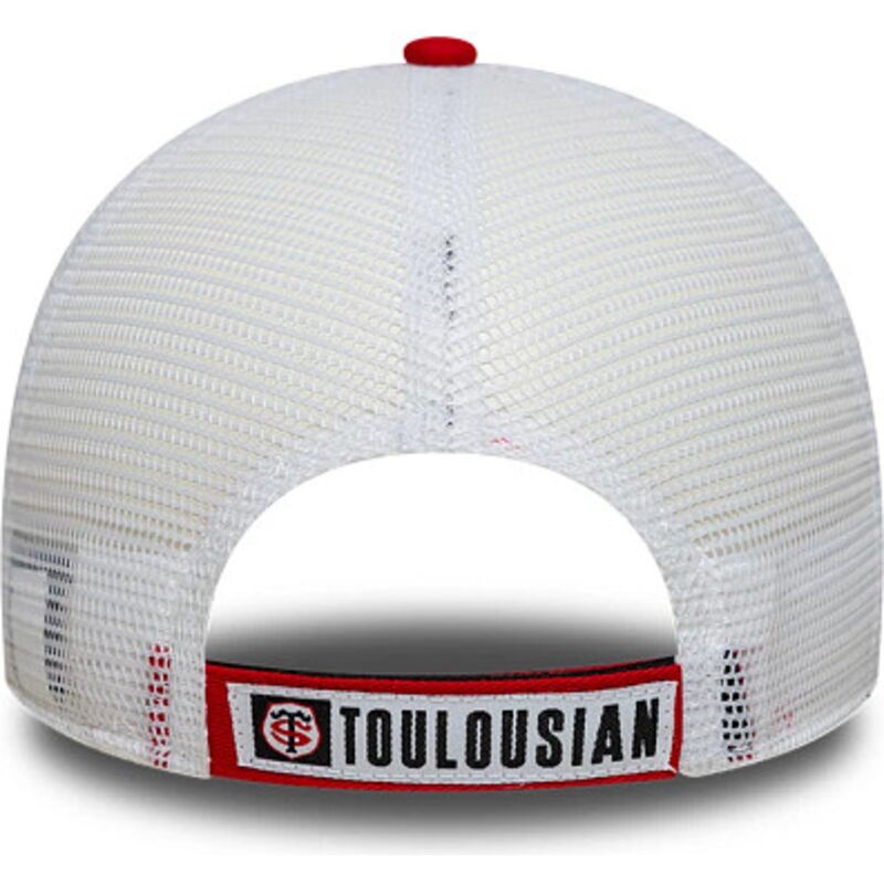 petten-gebogen-rood-verstelbaar-voor-kinderen-9forty-league-van-stade-toulousain-top-14-van-new-era