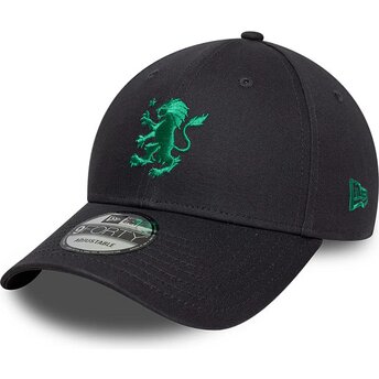 Petten gebogen grijs verstelbaar 9FORTY Seasonal van Aston Villa Football Club Premier League van New Era