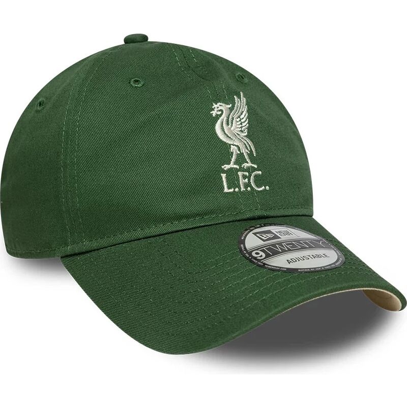 petten-gebogen-groen-verstelbaar-9twenty-seasonal-van-liverpool-football-club-premier-league-van-new-era