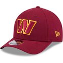 petten-gebogen-rood-snapback-9forty-m-crown-team-van-washington-commanders-nfl-van-new-era