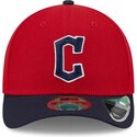 petten-gebogen-rood-snapback-9forty-m-crown-player-replica-van-cleveland-guardians-mlb-van-new-era