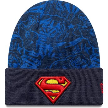 Mutsen marineblauw voor kinderen van Superman DC Comics van New Era