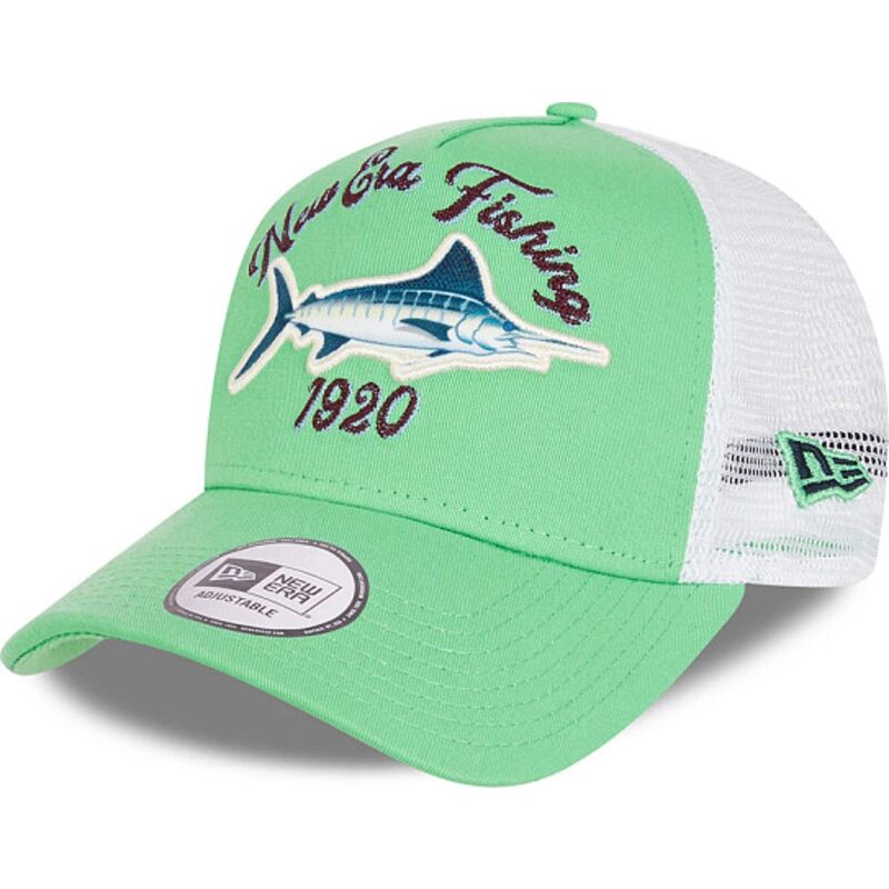 petten-gebogen-groen-snapback-a-frame-fishing-van-new-era