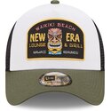 petten-gebogen-groen-snapback-a-frame-location-icon-van-hawaii-van-new-era