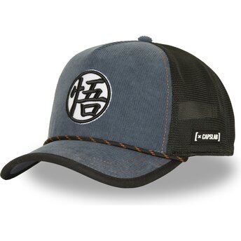 Petten gebogen marineblauw snapback DBS9 SYM Dragon Ball van Capslab