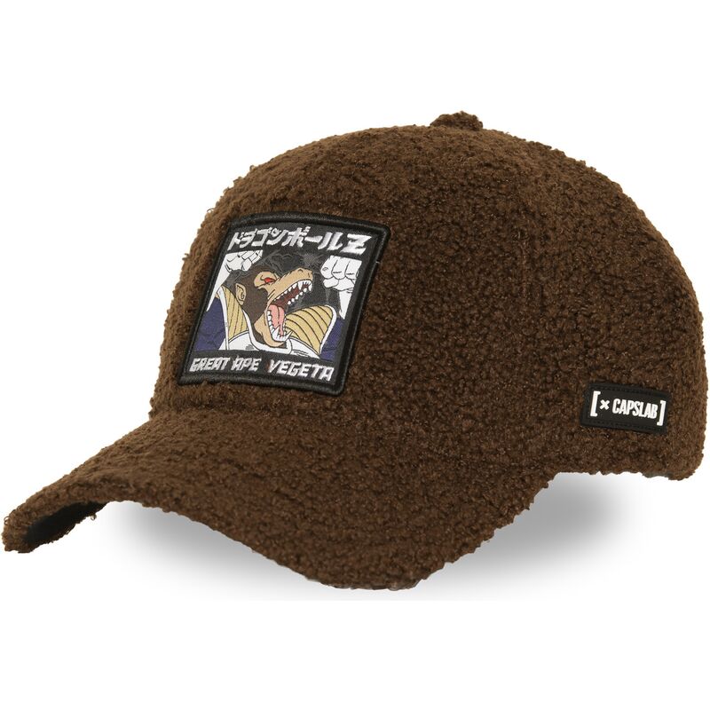 petten-gebogen-bruin-snapback-great-ape-dbz12-she-vegeta-dragon-ball-van-capslab