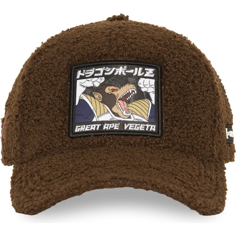 petten-gebogen-bruin-snapback-great-ape-dbz12-she-vegeta-dragon-ball-van-capslab