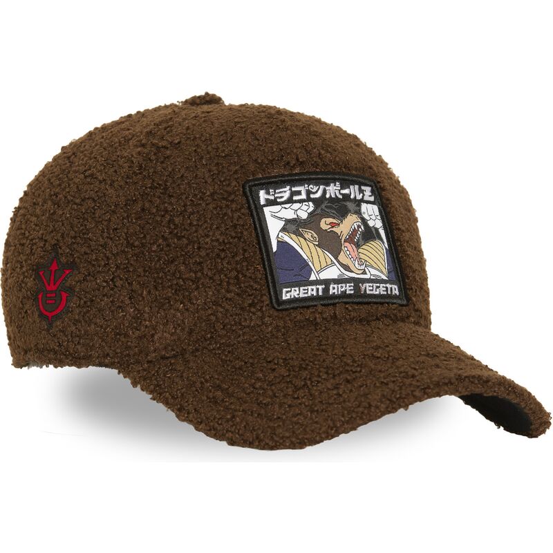 petten-gebogen-bruin-snapback-great-ape-dbz12-she-vegeta-dragon-ball-van-capslab