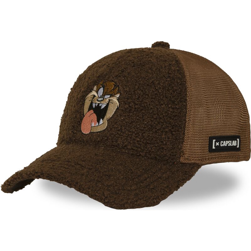 petten-gebogen-bruin-snapback-tasmaanse-duivel-looney-tunes-van-capslab
