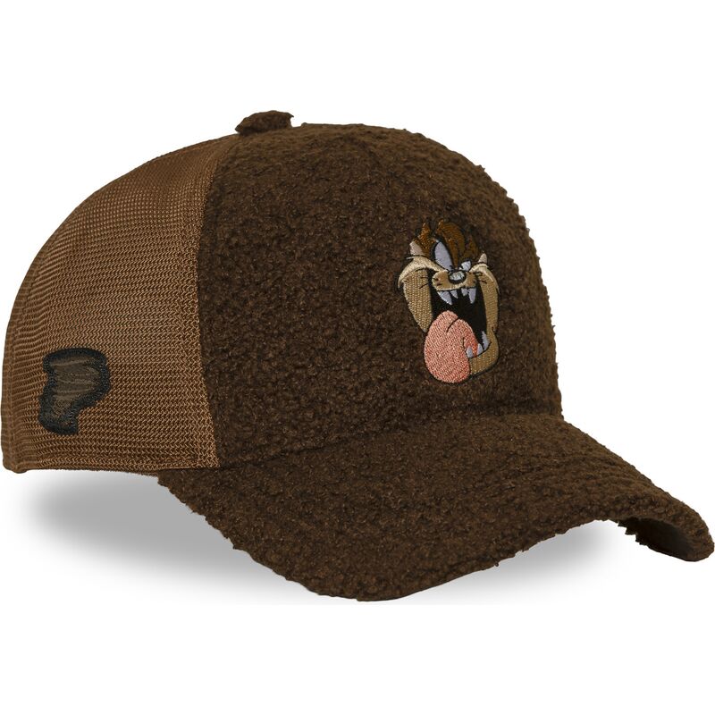 petten-gebogen-bruin-snapback-tasmaanse-duivel-looney-tunes-van-capslab