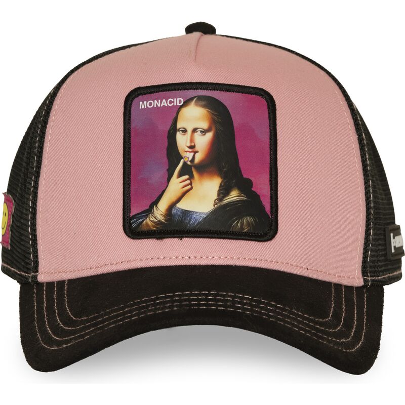 petten-gebogen-roze-snapback-acid-art1-monacid-mona-lisa-beroemdheden-van-capslab petten-gebogen-roze-snapback-acid-art1-monacid-mona-lisa-beroemdheden-van-capslab